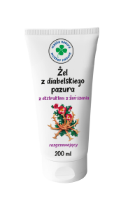 Żel Rozgrzewający Diabelski Pazur Żeń-Szeń Mięśnie i Stawy 200 ml - Matka Natura - Blue Pharma