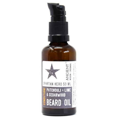 Odżywiający Olejek do Brody 50ml - Spartan Hero - Ancient Wisdom