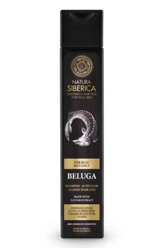 Natura Siberica Men Szampon aktywator wzrostu - "Bieługa" 250 ml - EuroBiolab