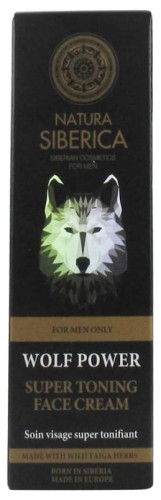 Natura Siberica MEN Tonizujący krem do twarzy Siła wilka 50ml - EuroBiolab