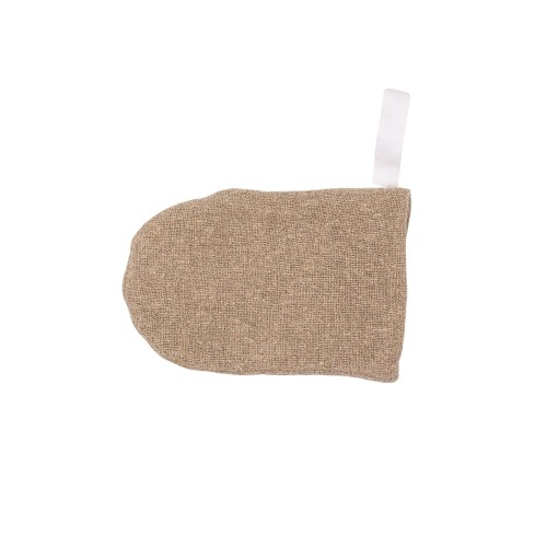 Lniana rękawiczka do mycia i pielęgnacji twarzy