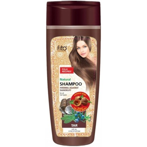 Szampon Dziegciowy Olejek Jałowcowy Bez SLS Fitokosmetik Łupież 270 ml