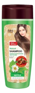 Szampon Pokrzywowy Fitokosmetik Suche Zniszczone Włosy Bez SLS 270 ml 