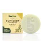 Mydło do golenia, rozmaryn, wegańskie, 80g - Bambaw
