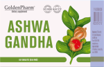 Ashwagandha Adaptogen - Stres, Sen, Pamięć, Relaks - Golden Pharm 60 tab. 650 mg