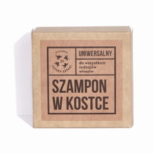 Uniwersalny szampon do włosów w kostce, wegański 75 g - 4 Szpaki
