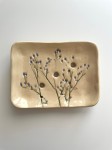 Mydelniczka ceramiczna "Pączki kwiatów 2" - ręcznie wykonana