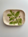 Mydelniczka ceramiczna "Zielona polana" - ręcznie wykonana