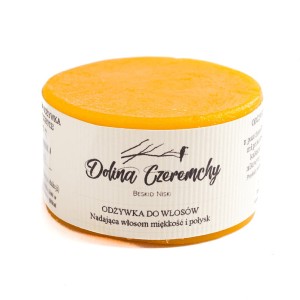 Odżywka do włosów w kostce "Rokitnikowa", naturalna, głęboko odżywiająca 70 g - Dolina Czeremchy