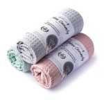 Wysokochłonny ręcznik bawełniany 48 x 98 cm - róż pudrowy - Dolina Czeremchy